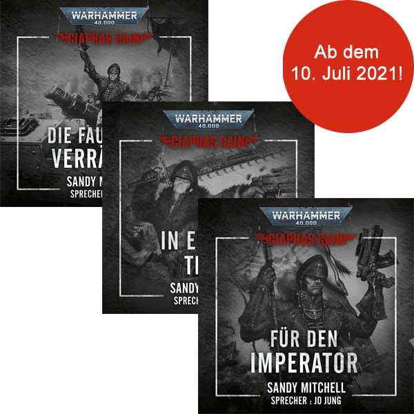 Warhammer 40.000: Ciaphas Cain 1 - 3 (Hörbuch-Download-Paket)