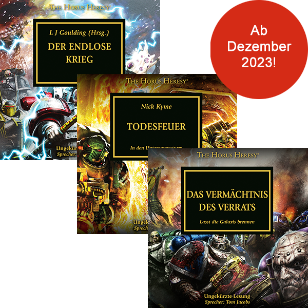 The Horus Heresy 31 - 33 (Hörbuch-Download-Paket)