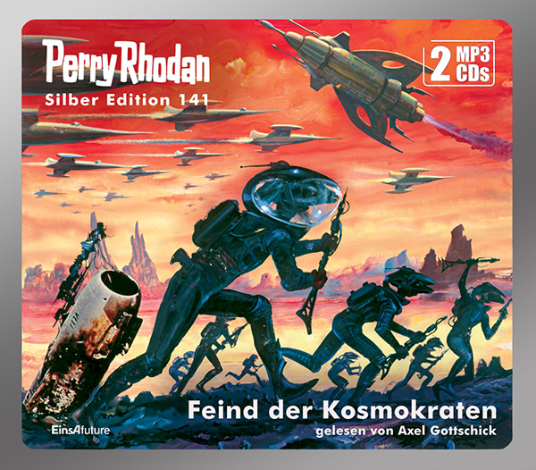 Perry Rhodan Silber Edition 141: Feind der Kosmokraten (2 MP3-CDs)