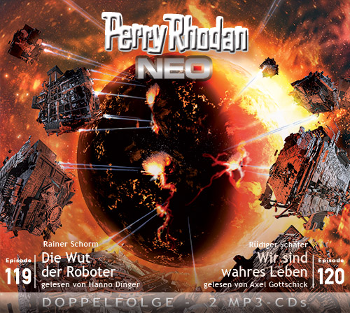 Perry Rhodan Neo MP3 Doppel-CD Episoden 119+120
