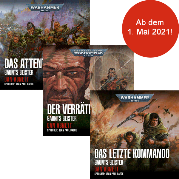 Warhammer 40.000: Gaunts Geister 07 - 09 (Hörbuch-Download-Abo)