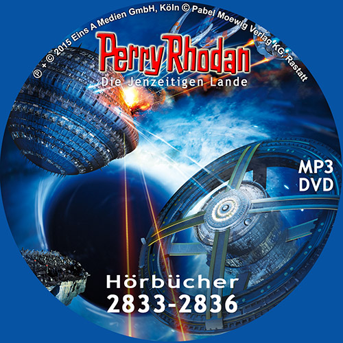 Perry Rhodan MP3-DVD 2833-2836