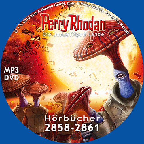Perry Rhodan MP3-DVD 2858-2861