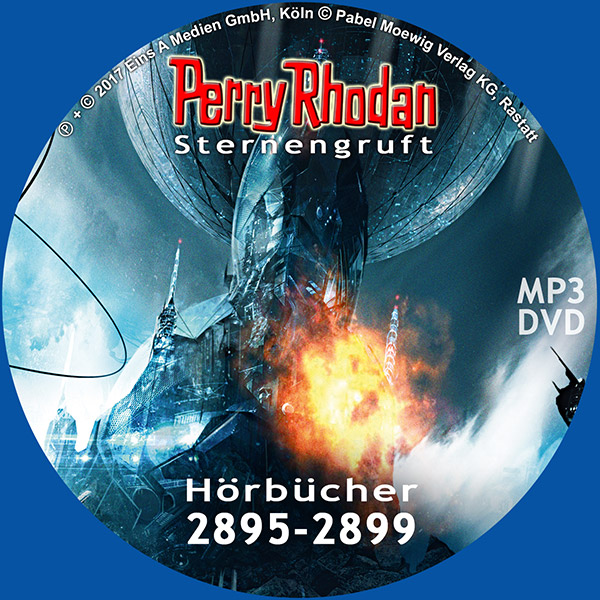 Perry Rhodan MP3-DVD 2895-2899