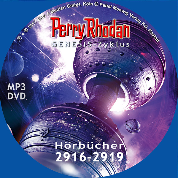 Perry Rhodan MP3-DVD 2916-2919