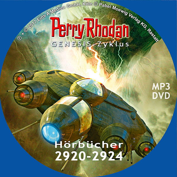 Perry Rhodan MP3-DVD 2920-2924