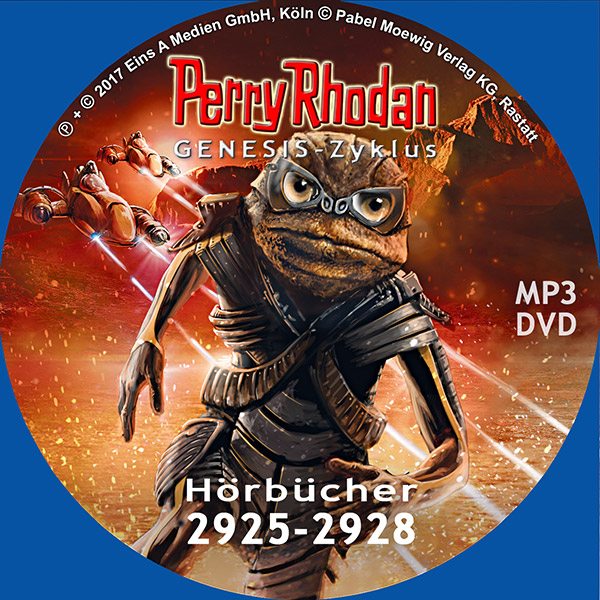 Perry Rhodan MP3-DVD 2925-2928