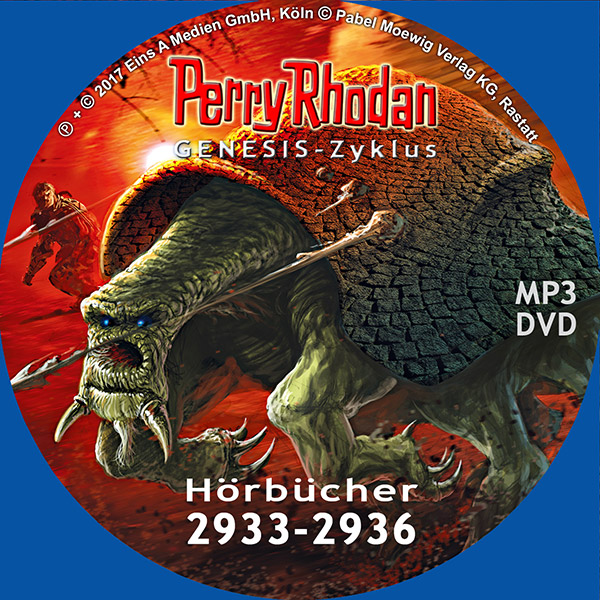 Perry Rhodan MP3-DVD 2933-2936