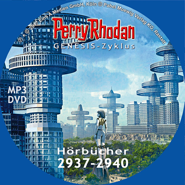 Perry Rhodan MP3-DVD 2937-2940