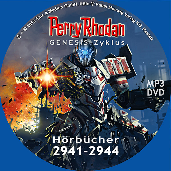 Perry Rhodan MP3-DVD 2941-2944