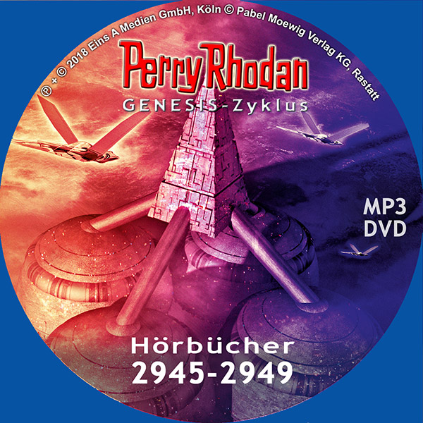 Perry Rhodan MP3-DVD 2945-2949