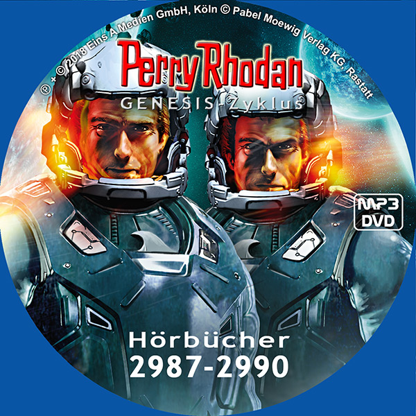 Perry Rhodan MP3-DVD 2987-2990