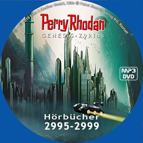 Perry Rhodan MP3-DVD 2995-2999