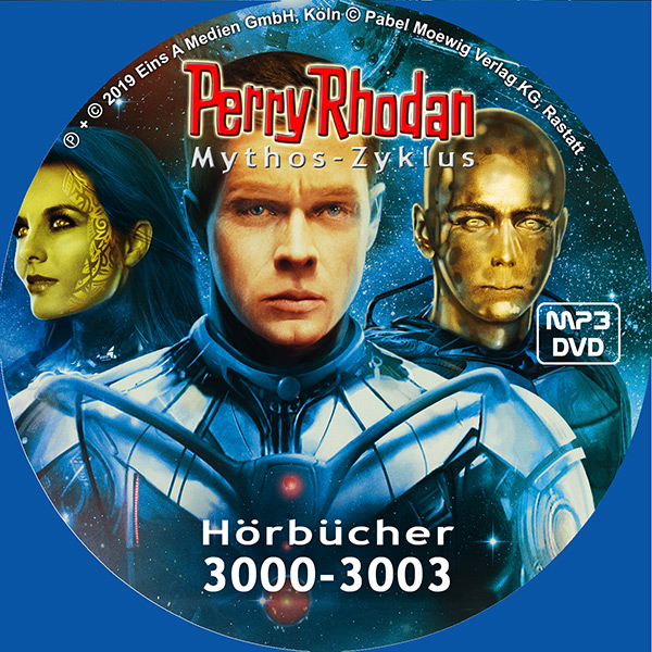 Perry Rhodan MP3-DVD 3000-3003