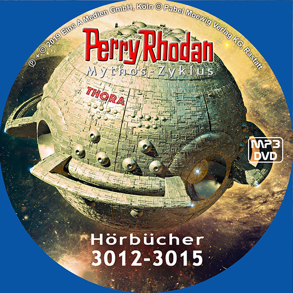 Perry Rhodan MP3-DVD 3012-3015