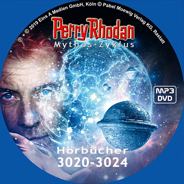 Perry Rhodan MP3-DVD 3020-3024