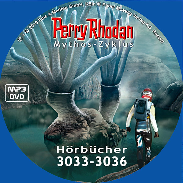 Perry Rhodan MP3-DVD 3033-3036