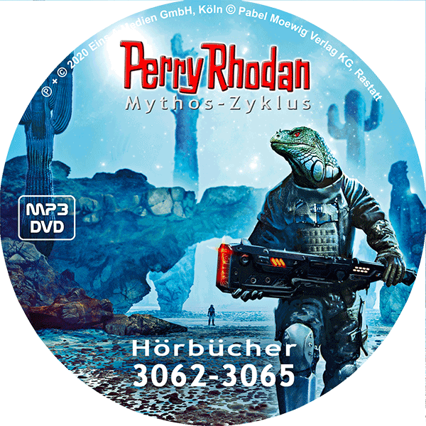 Perry Rhodan MP3-DVD 3062-3065