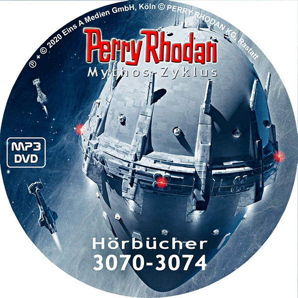 Perry Rhodan MP3-DVD 3070-3074