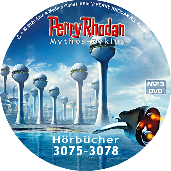 Perry Rhodan MP3-DVD 3075-3078