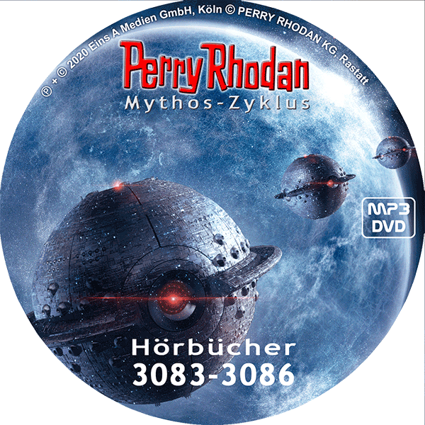 Perry Rhodan MP3-DVD 3083-3086