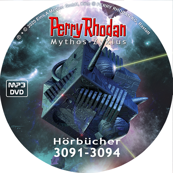Perry Rhodan MP3-DVD 3091-3094