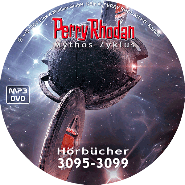 Perry Rhodan MP3-DVD 3095-3099