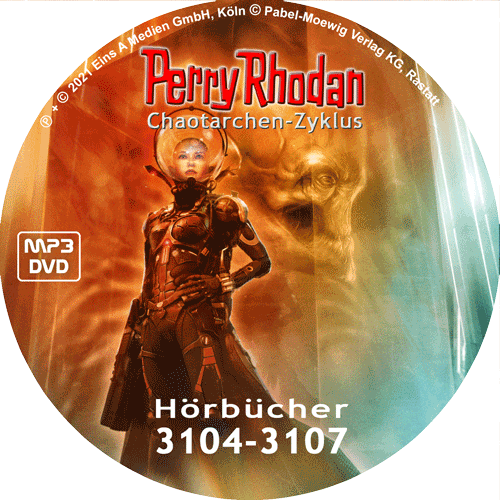 Perry Rhodan MP3-DVD 3104-3107