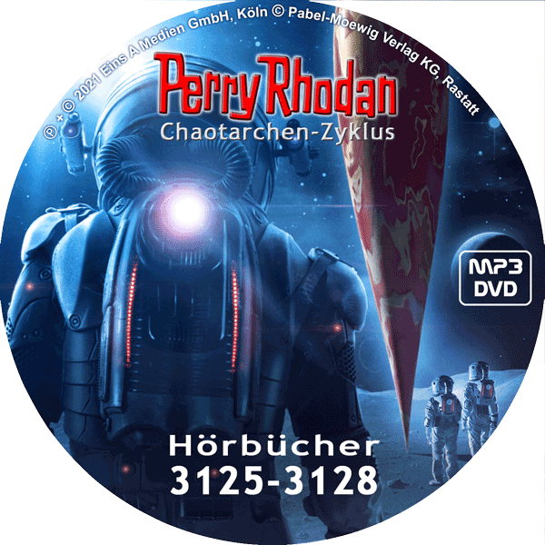 Perry Rhodan MP3-DVD 3125-3128