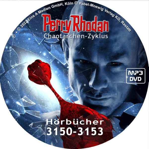 Perry Rhodan MP3-DVD 3150-3153