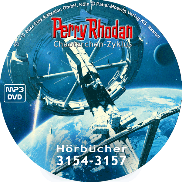 Perry Rhodan MP3-DVD 3154-3157