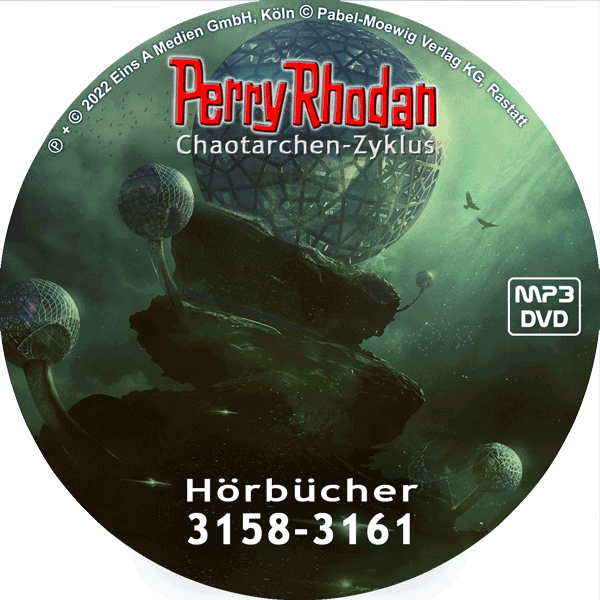 Perry Rhodan MP3-DVD 3158-3161