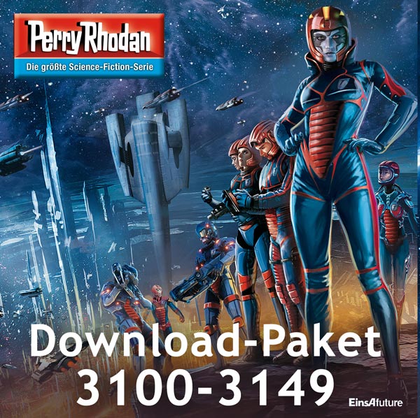 Perry Rhodan Hörbuch-Paket 3100-3149