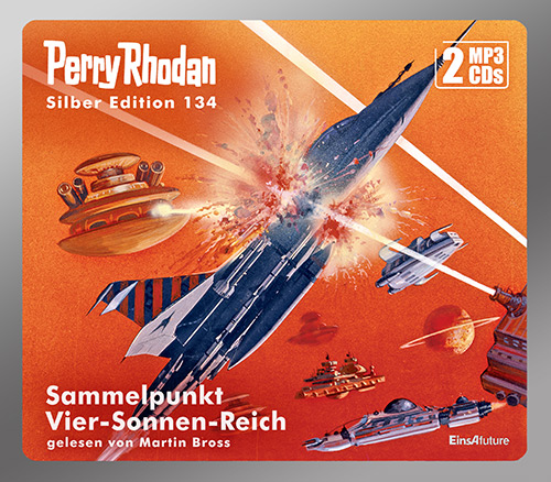 Perry Rhodan Silber Edition 134: Sammelpunkt Vier-Sonnen-Reich (2 MP3-CDs)