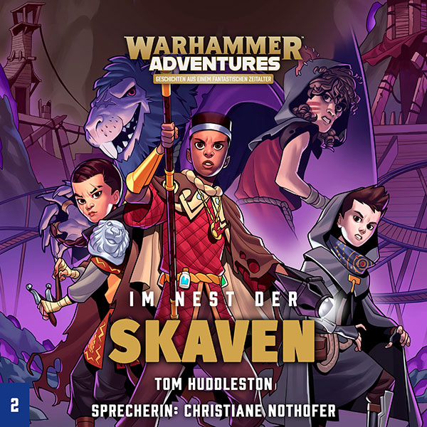 Warhammer Adventures: Die Acht Reiche 02 - Im Nest der Skaven (Hörbuch-Download)