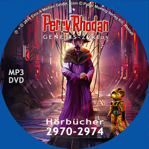 Perry Rhodan MP3-DVD 2970-2974