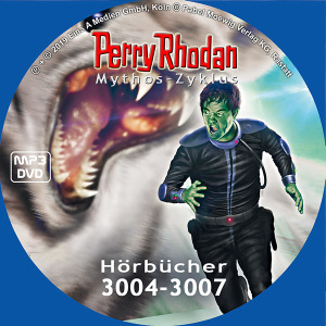 Perry Rhodan MP3-DVD 3004-3007