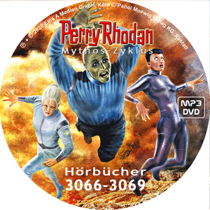 Perry Rhodan MP3-DVD 3066-3069