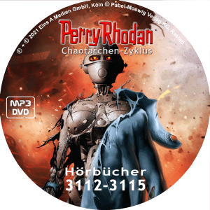 Perry Rhodan MP3-DVD 3112-3115