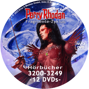 PERRY RHODAN Fragmente-Zyklus MP3 DVD-Paket Folgen 3200-3249