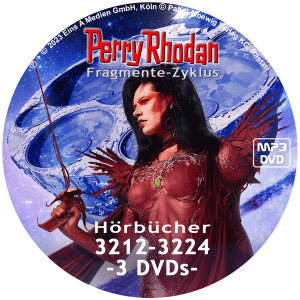 PERRY RHODAN Fragmente-Zyklus MP3 DVD-Paket Folgen 3212-3224